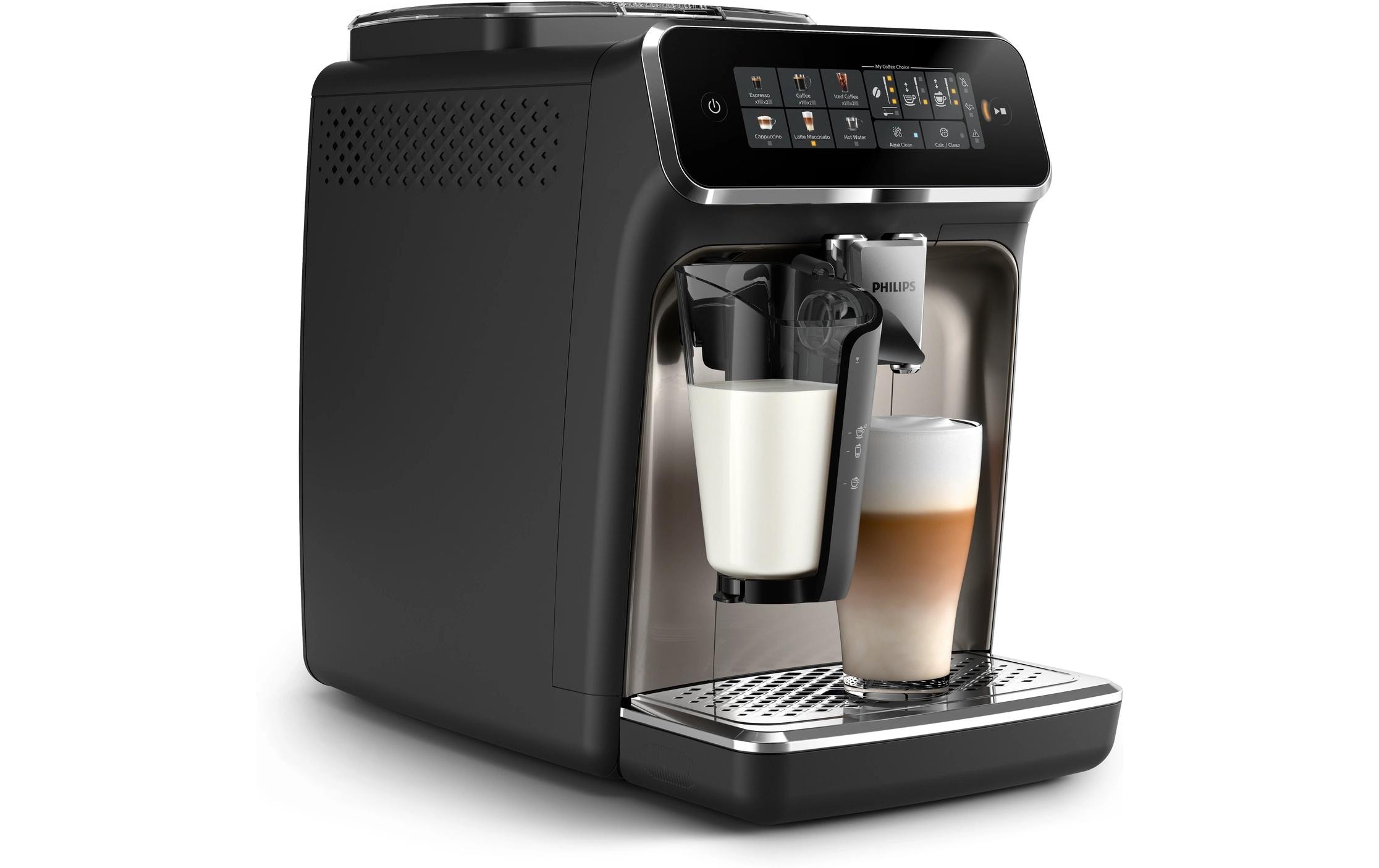 Kaffeevollautomat Series 3300 EP3347 Schwarz<br>Kaffeemaschine mit SensorTouch-Bedienung