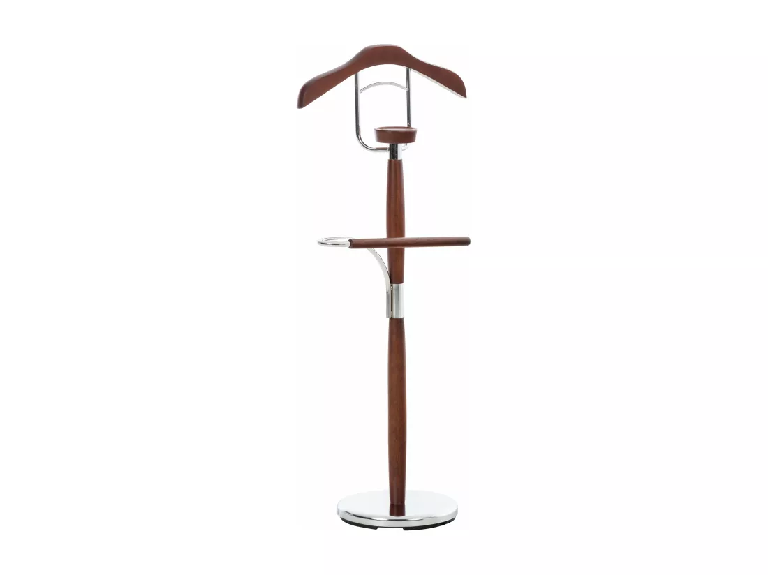 Valet de nuit portant métal marron 45 x 29 x 110 cm DIV100025