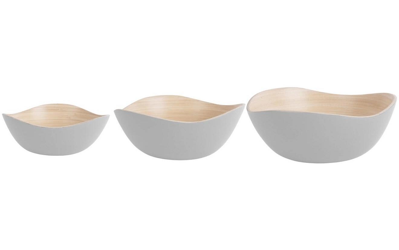Schüssel Puro Organic 3-teilig, WeissSchüssel-Set