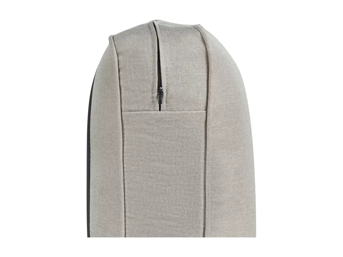 Canapé 3 places en tissu beige LOKKA