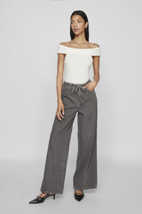 Vila beige dames top