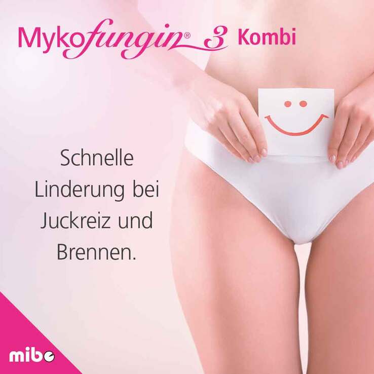 Mykofungin 3 Kombi 200 mg Vaginaltabletten + 10 mg / g Creme, 1 P
