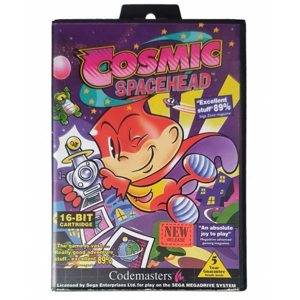 Cosmic Spacehead Megadrive Usado