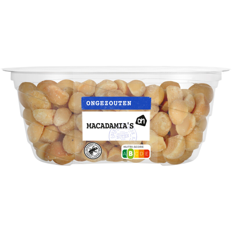 AH Ongezouten macadamia's geroosterd
