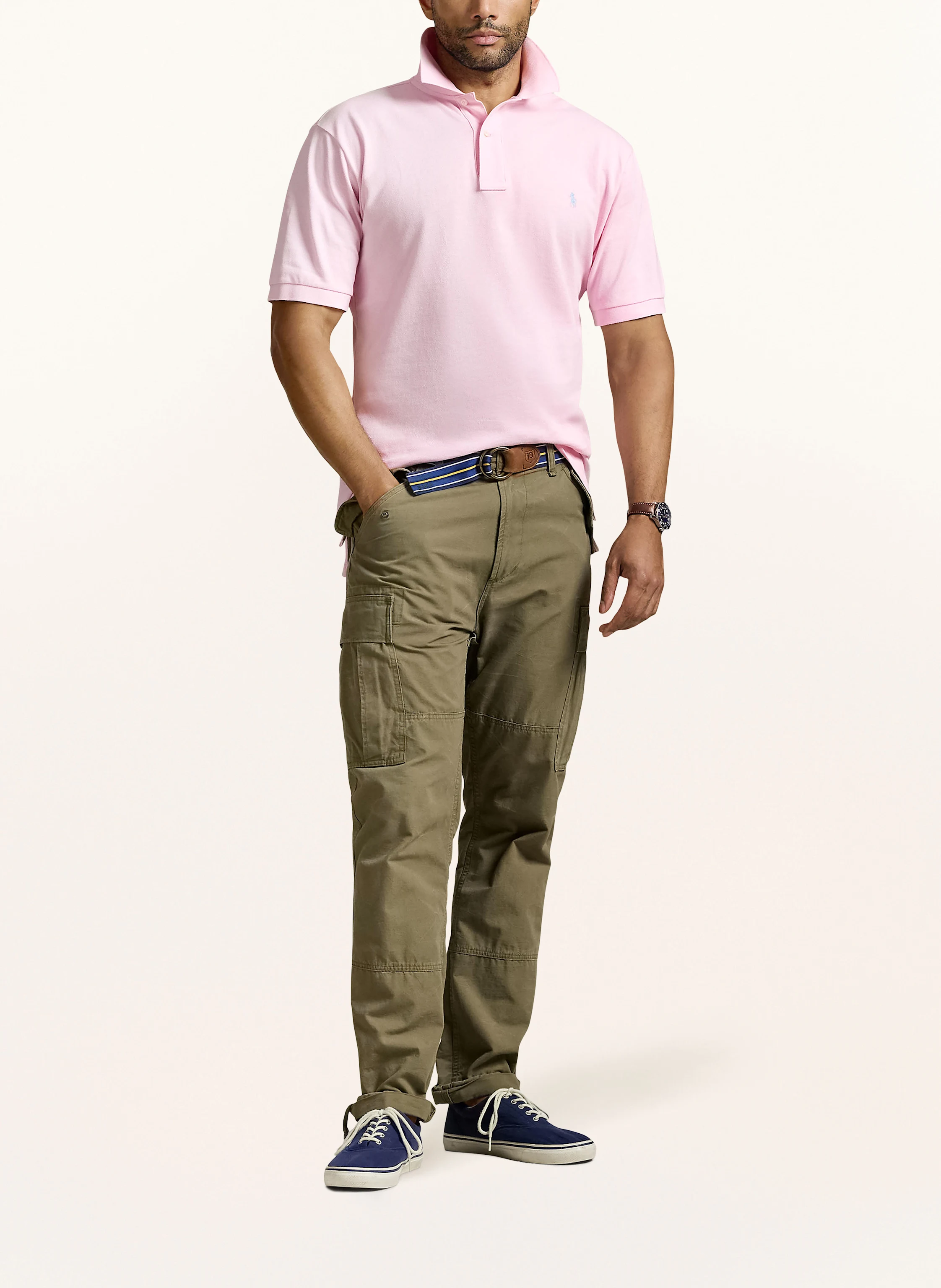 POLO RALPH LAUREN Big & Tall Piqué-Poloshirt