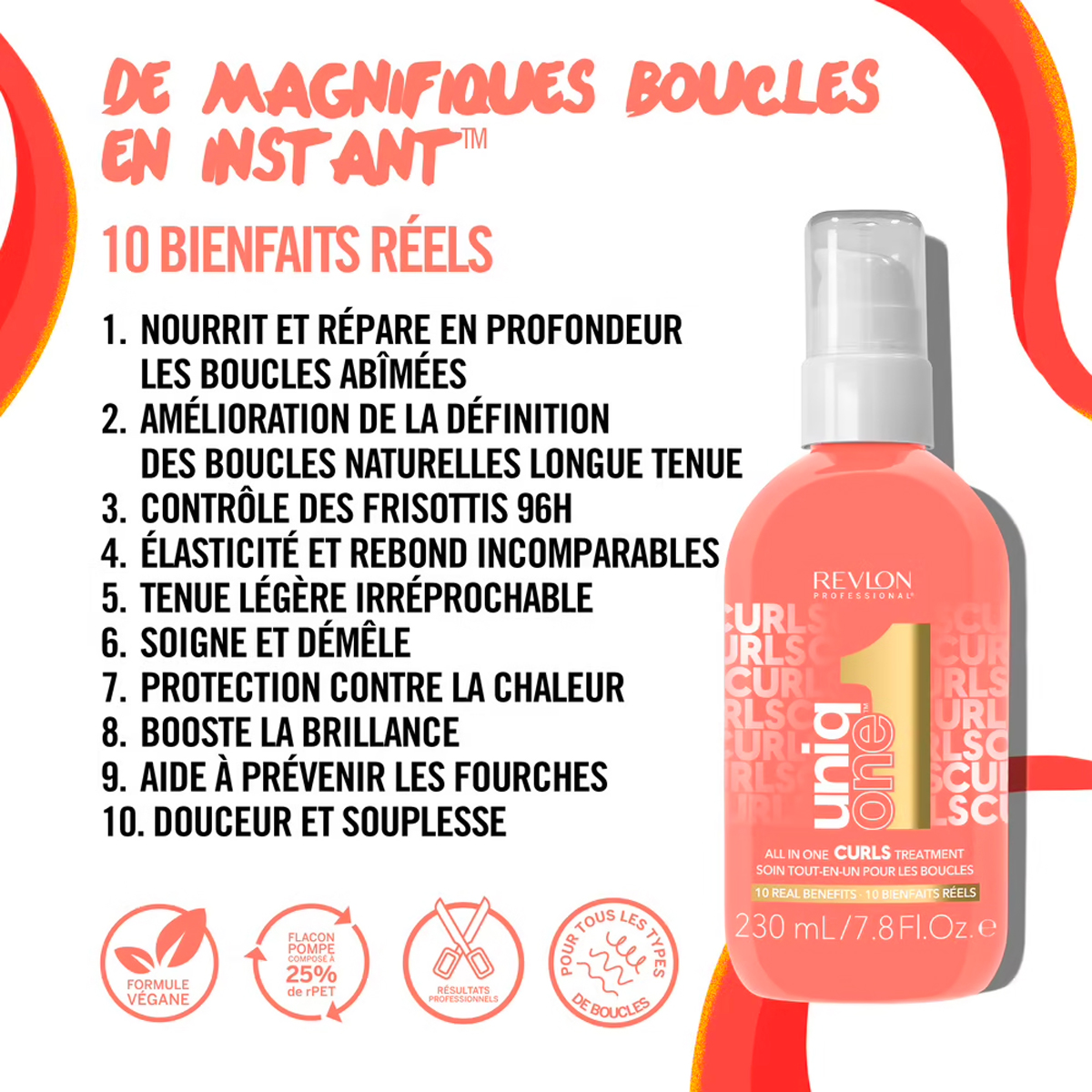 Spray Revlon Uniq One Curls 230 ML