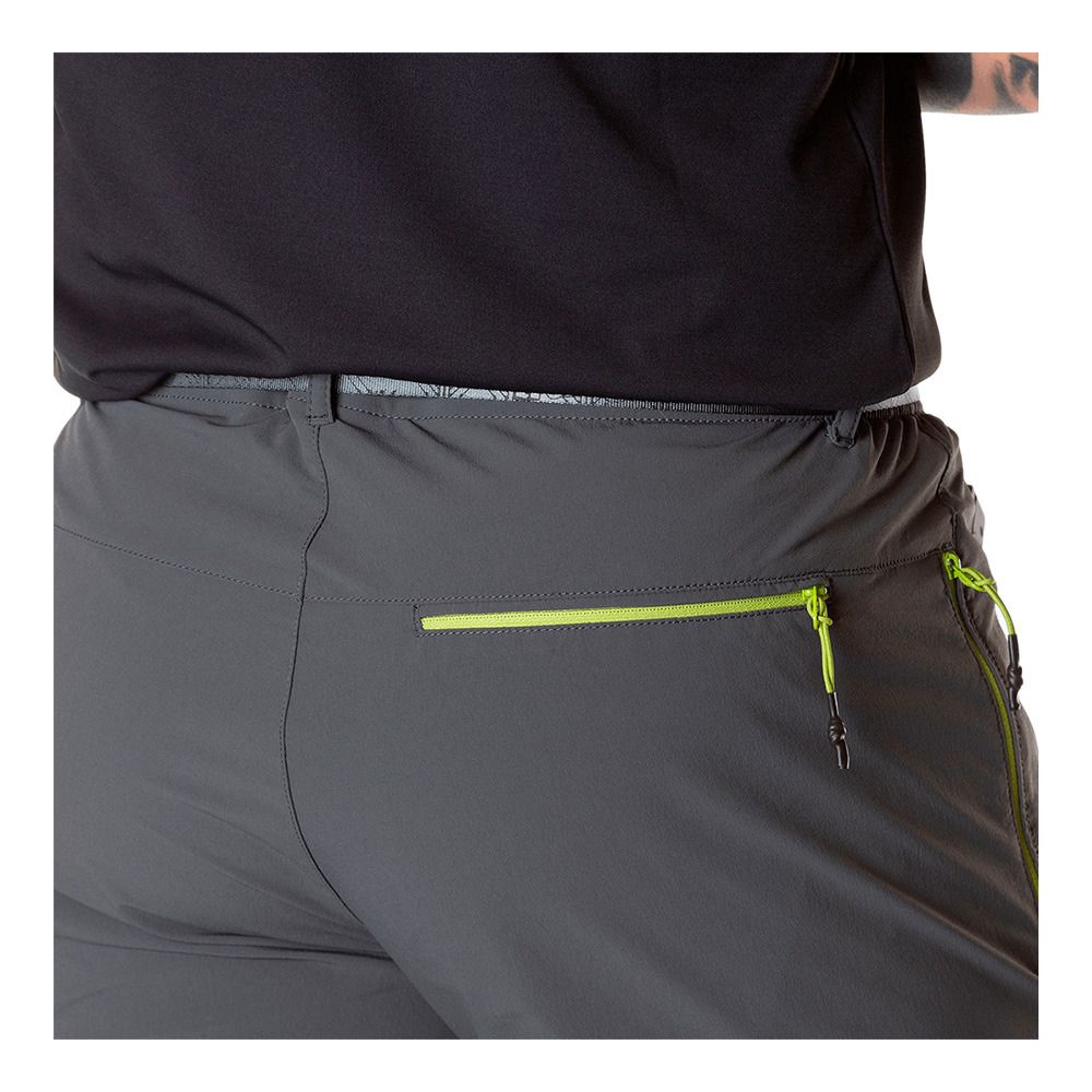 Trangoworld ALTAI - Pantalon Homme dark shadow