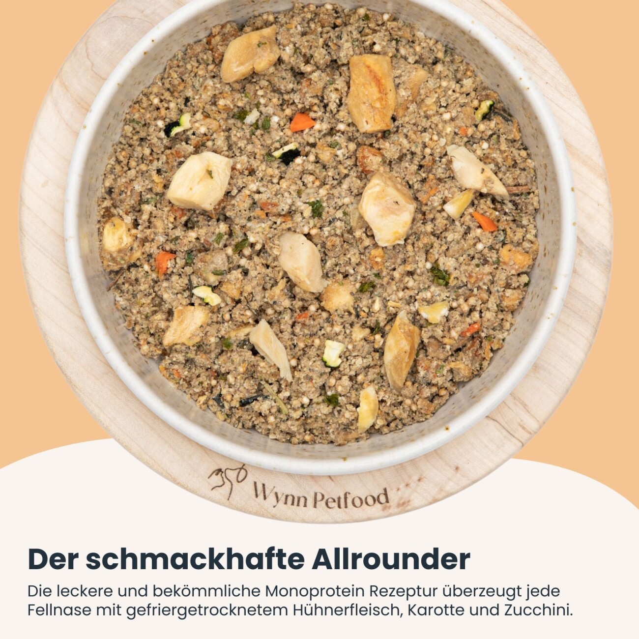 Wynn Petfood Reisetüten Nassfutter Huhn mit Quinoa