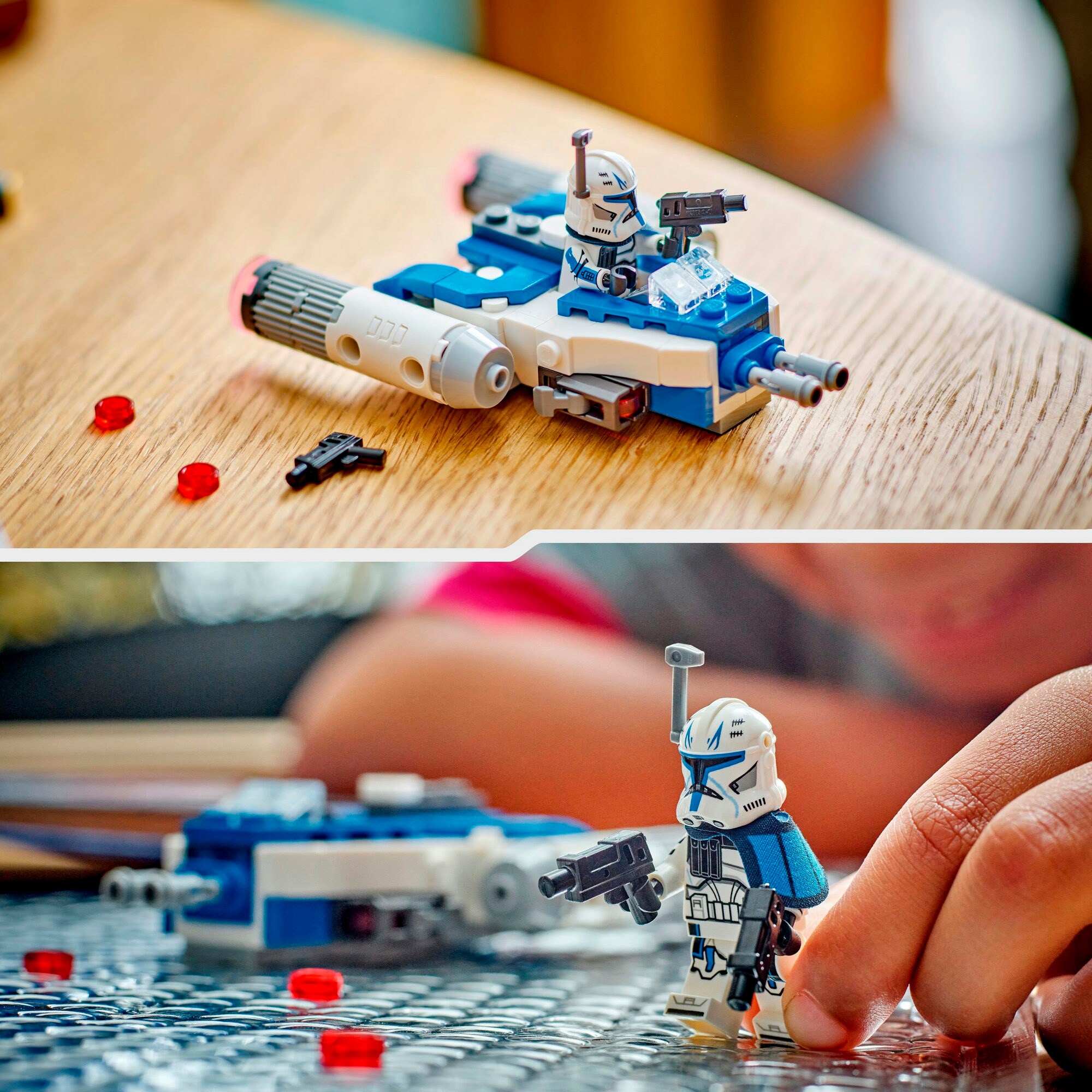 LEGO Konstruktionsspielzeug Star Wars Captain Rex Y-Wing Microfighter