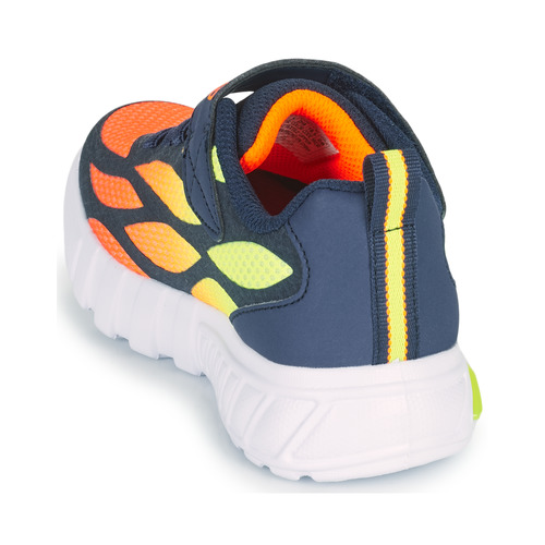 Skechers - FLEX-GLOW Marino / Naranja
