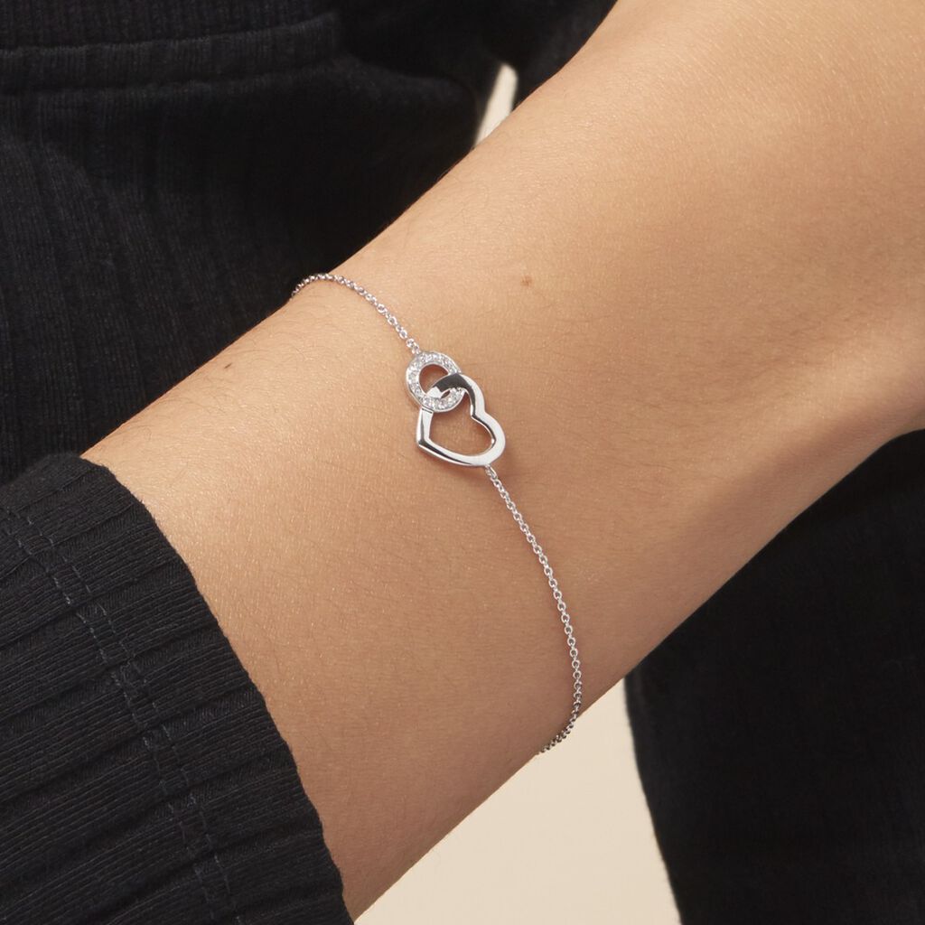 Bracelet Alysa Or Blanc Diamant