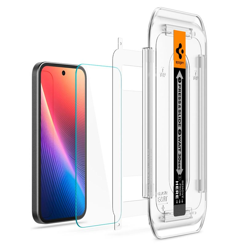 (2er Set) Google Pixel 9a Glass Tr EZ Fit HD Panzer Glas Case Friendly   Montagerahmen (AGL08938)