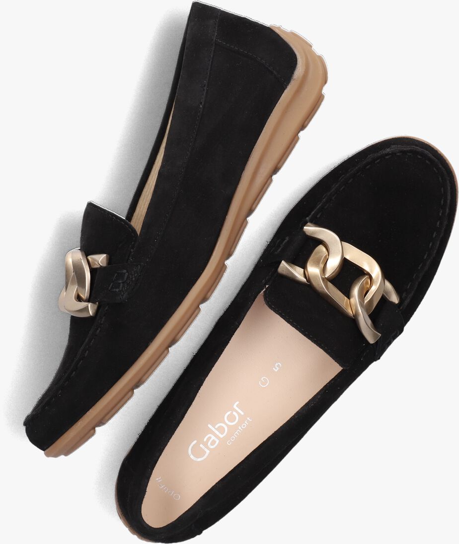 GABOR zwarte gabor loafers 444.1