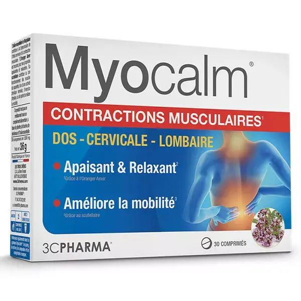 3C Pharma Myocalm 30 comprimidos