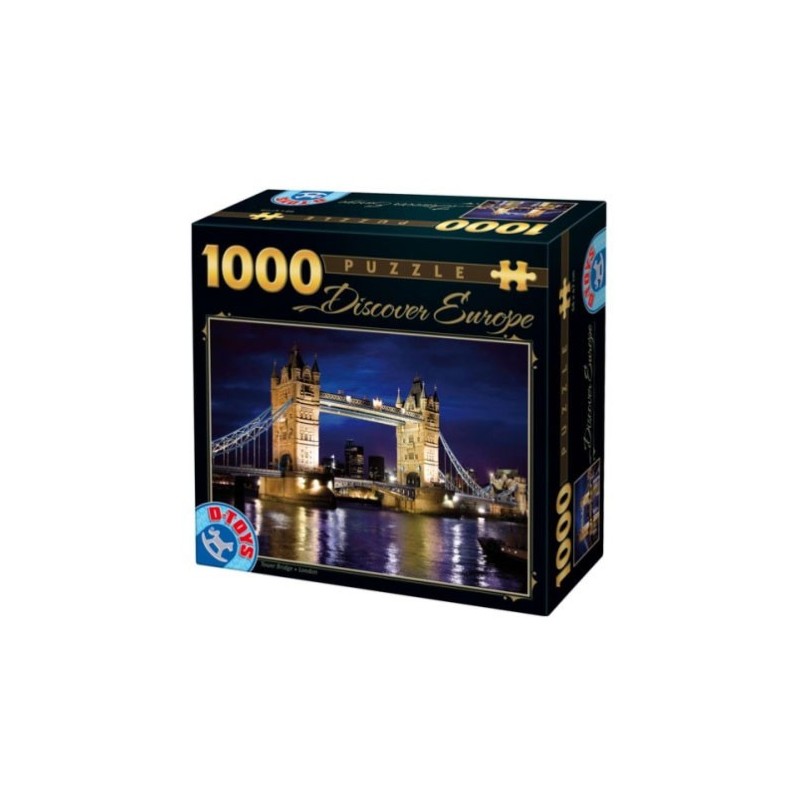 Puzzle 1000 pièces - Discover Europe - Londres
