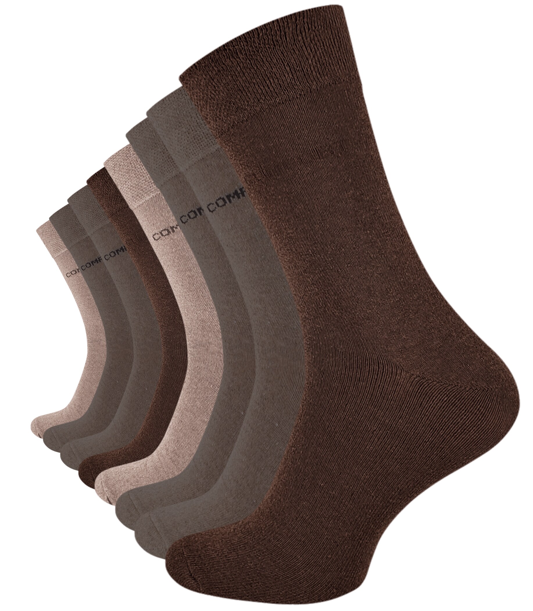 Cotton Prime® Socken COMFORT 8 Paar, ohne Gummibund