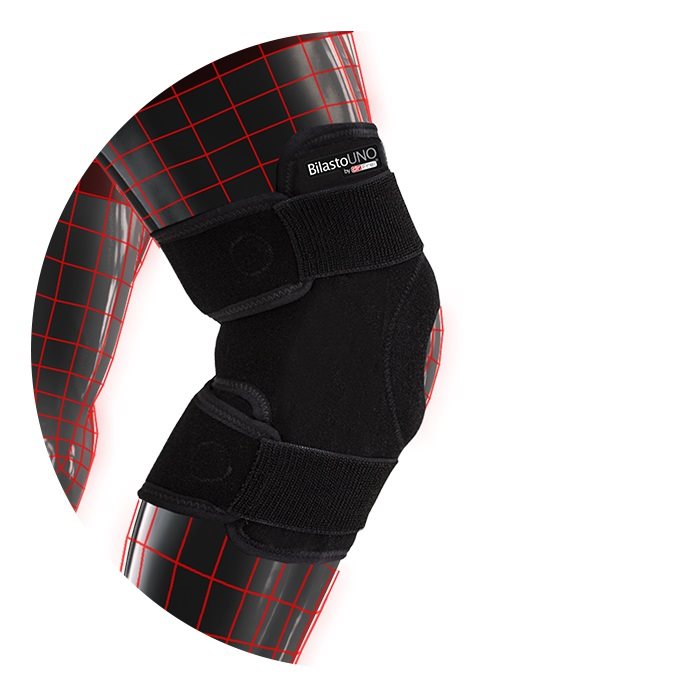BILASTO Uno Kniebandage<br>1 Stück, S-XL, mit Velcro