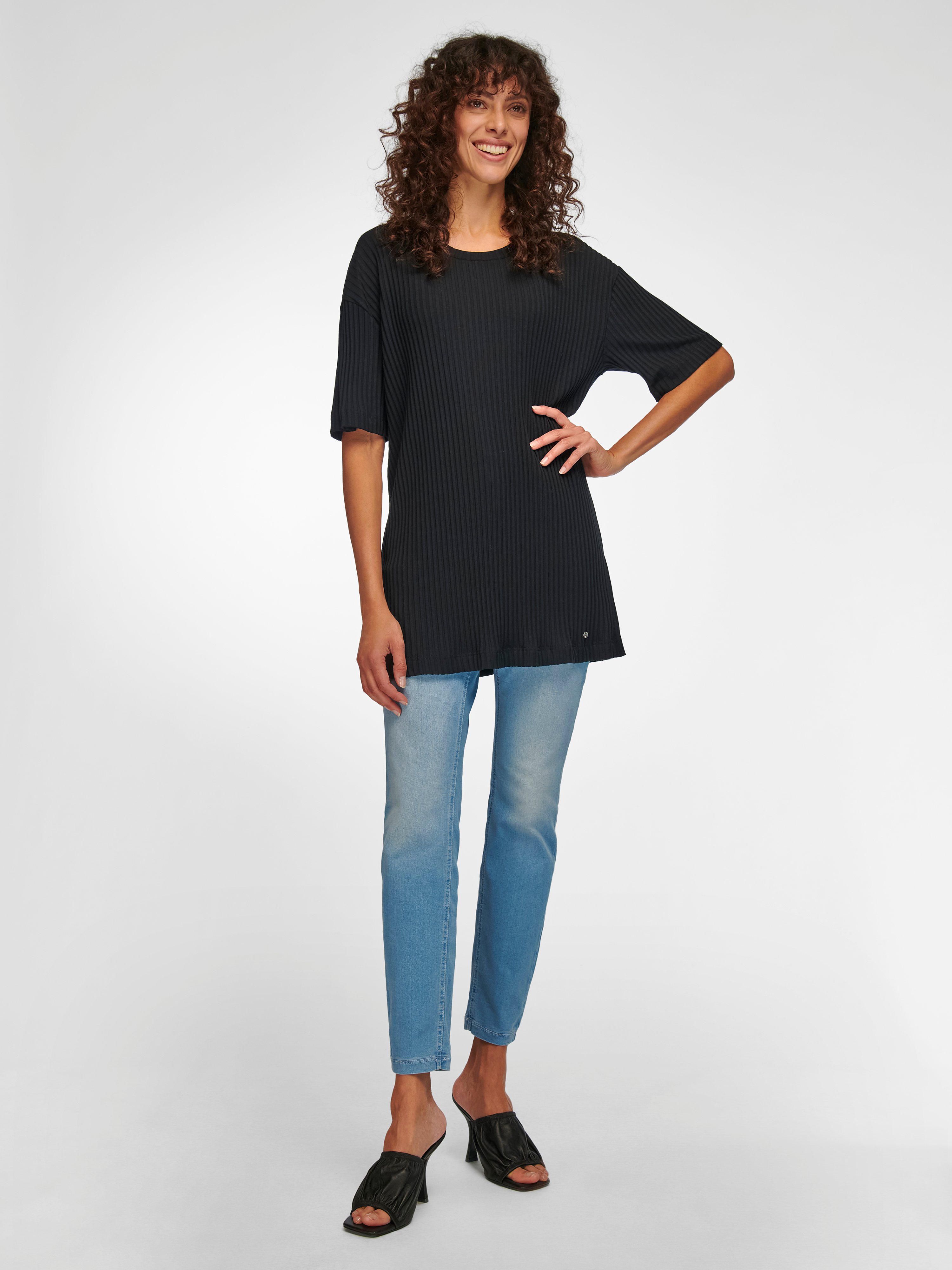 Long-Shirt mit 1/2-Arm