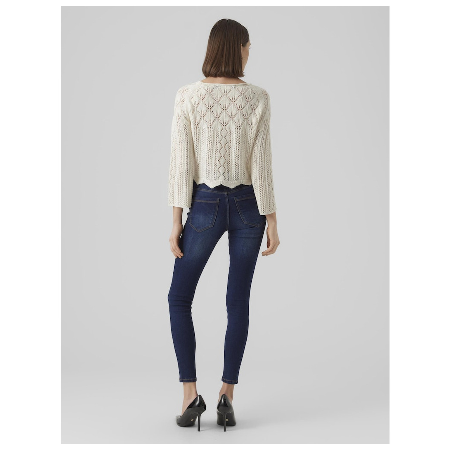 Vero Moda VMGINGER 3/4 BOATNECK PULLOVER