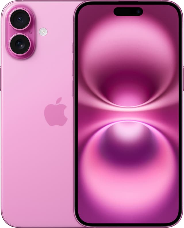 iPhone 16 Plus – 5G smartphone 256GB (lyserød)