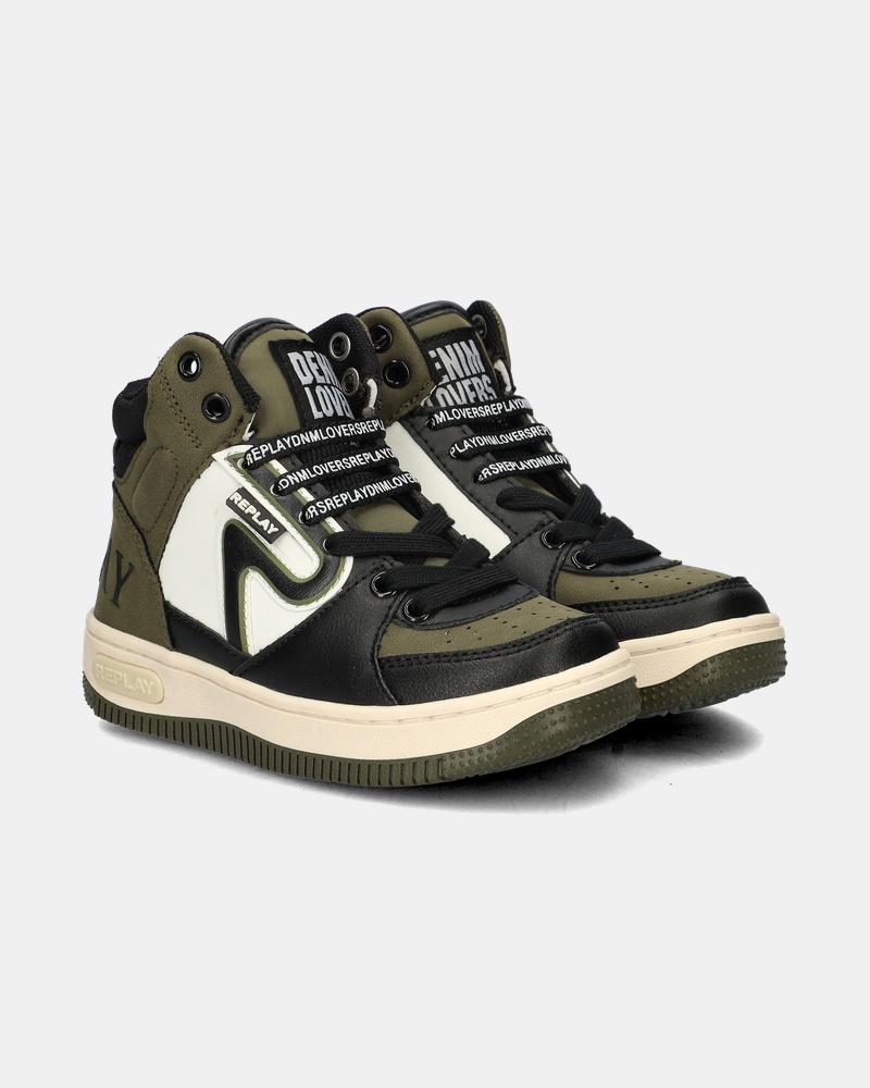 Replay Epic Jr. Hoge sneakers  - groen