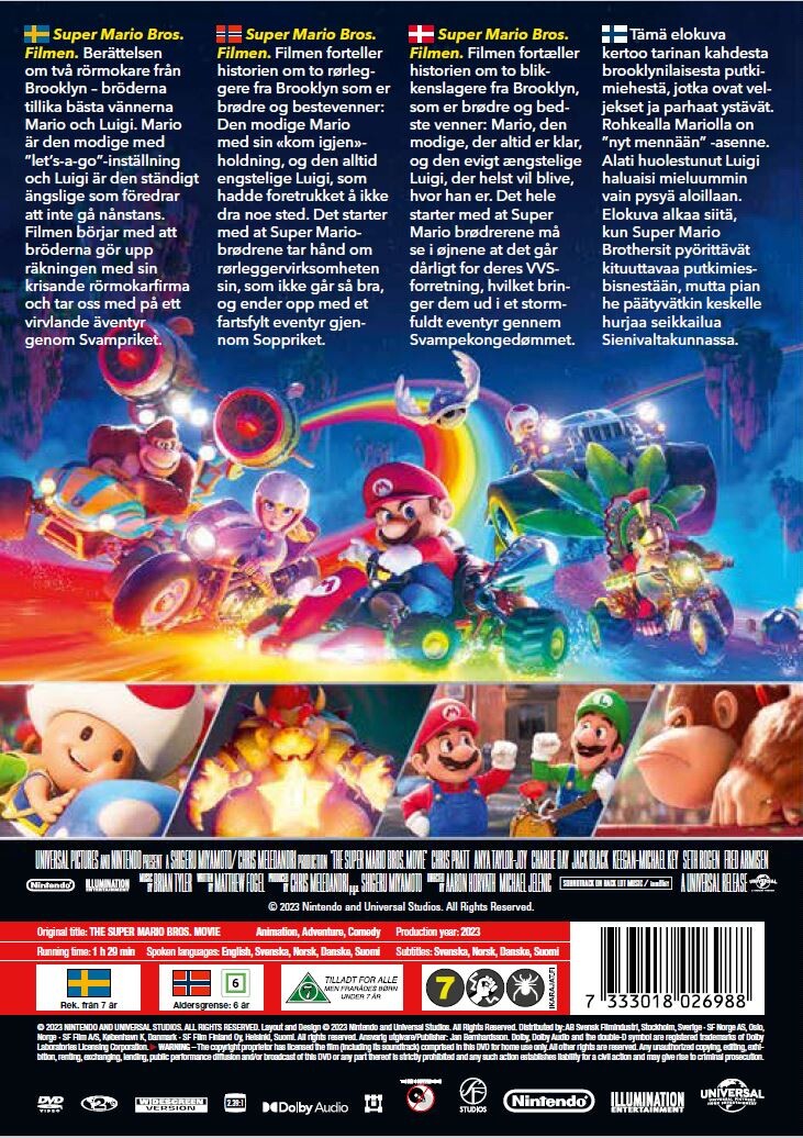 Super Mario Bros. Movie - 2023 - DVD