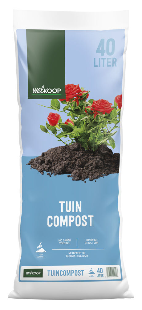 Welkoop Tuincompost - Tuincompost 40L Pallet - 60 Stuks