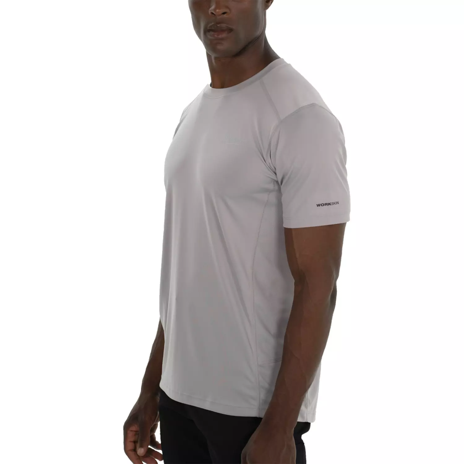 Milwaukee WWSSG-M WORKSKINâ„¢ lichtgewicht shirt met korte mouwen - Grijs - M