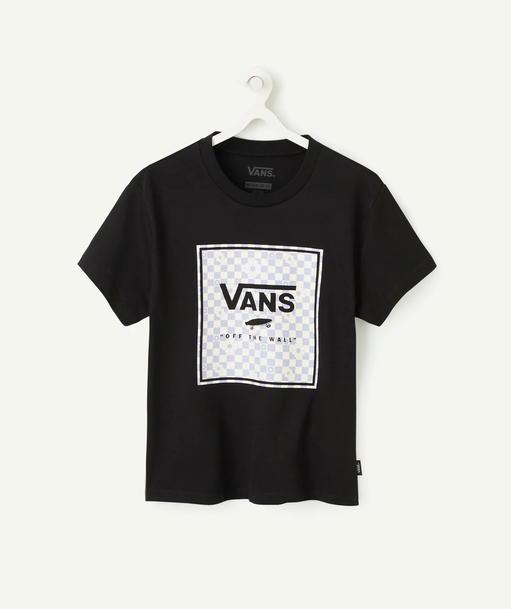 VANST-SHIRT MANCHES COURTES FILLE FLORAL CREW