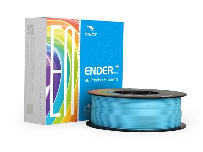 Creality Filament PLA  Blau, 1.75 mm, 1 kg Hochwertiges PLA  Filament für 3D-Drucker
