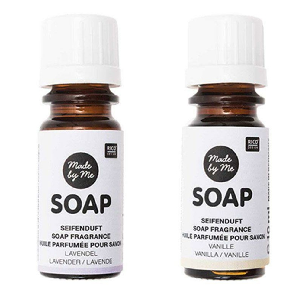2 huiles parfumées 10 ml pour savon - lavande, vanille