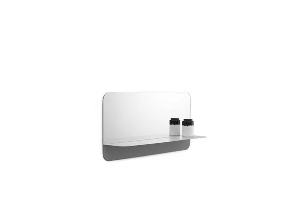 Normann Copenhagen  Horizon spejl, grå - 40x80 cm.