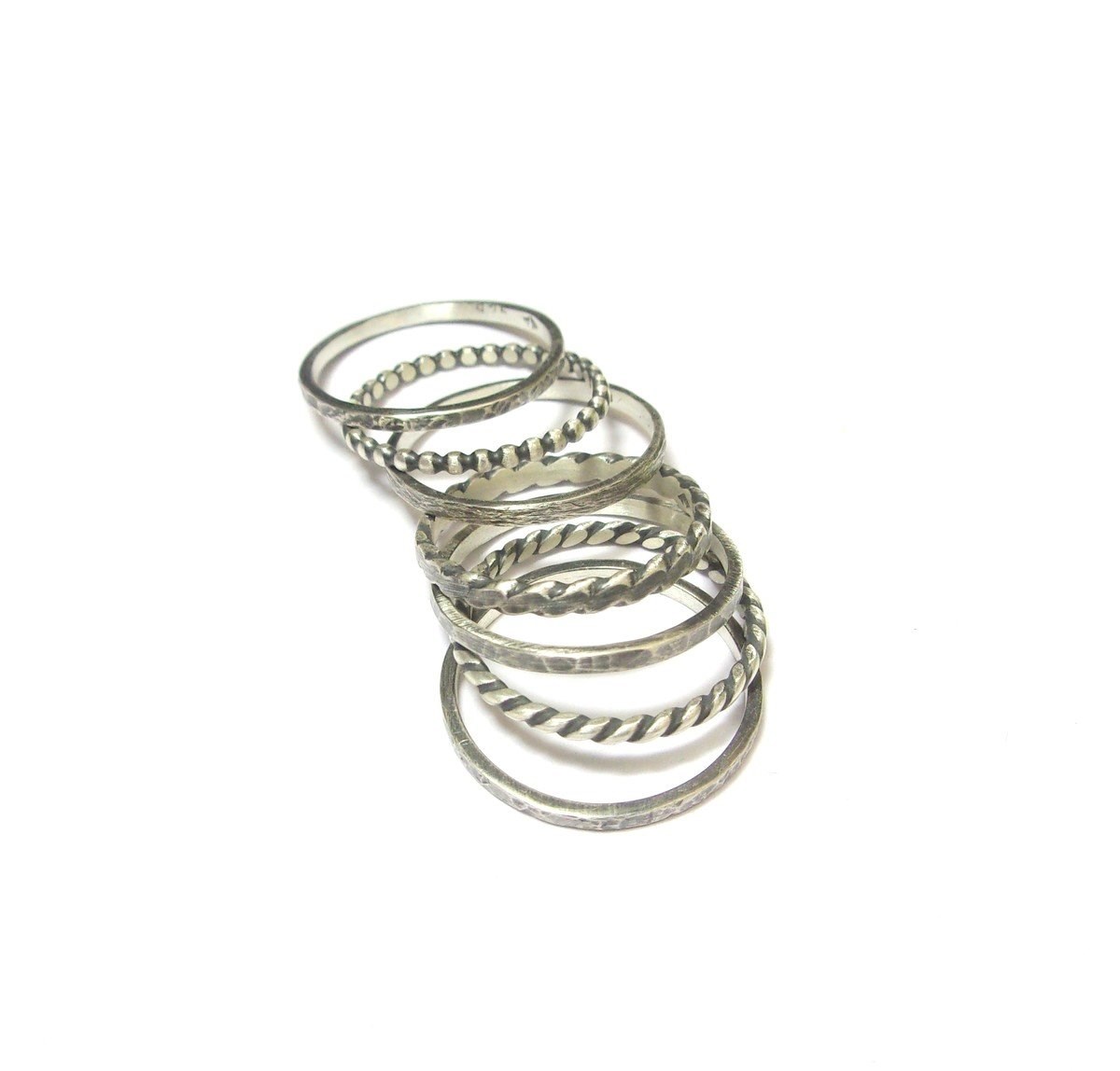 Bague Ethnique Semainier en Argent 925