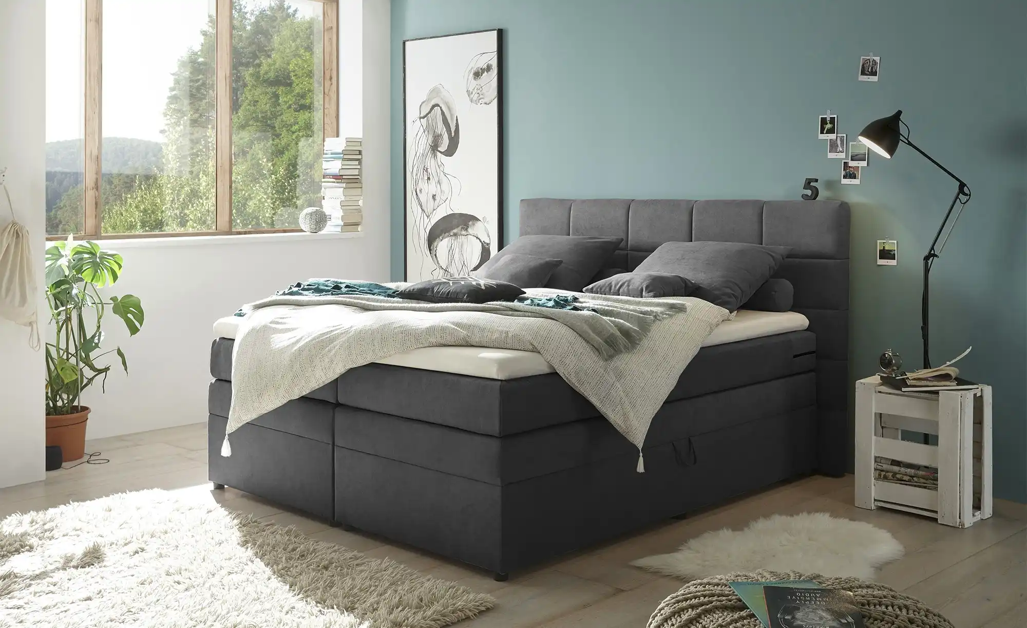 Boxspringbett mit Bettkasten Suffolk