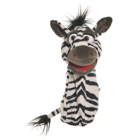 Living Puppets Quasselwurm Zebra, 39cm