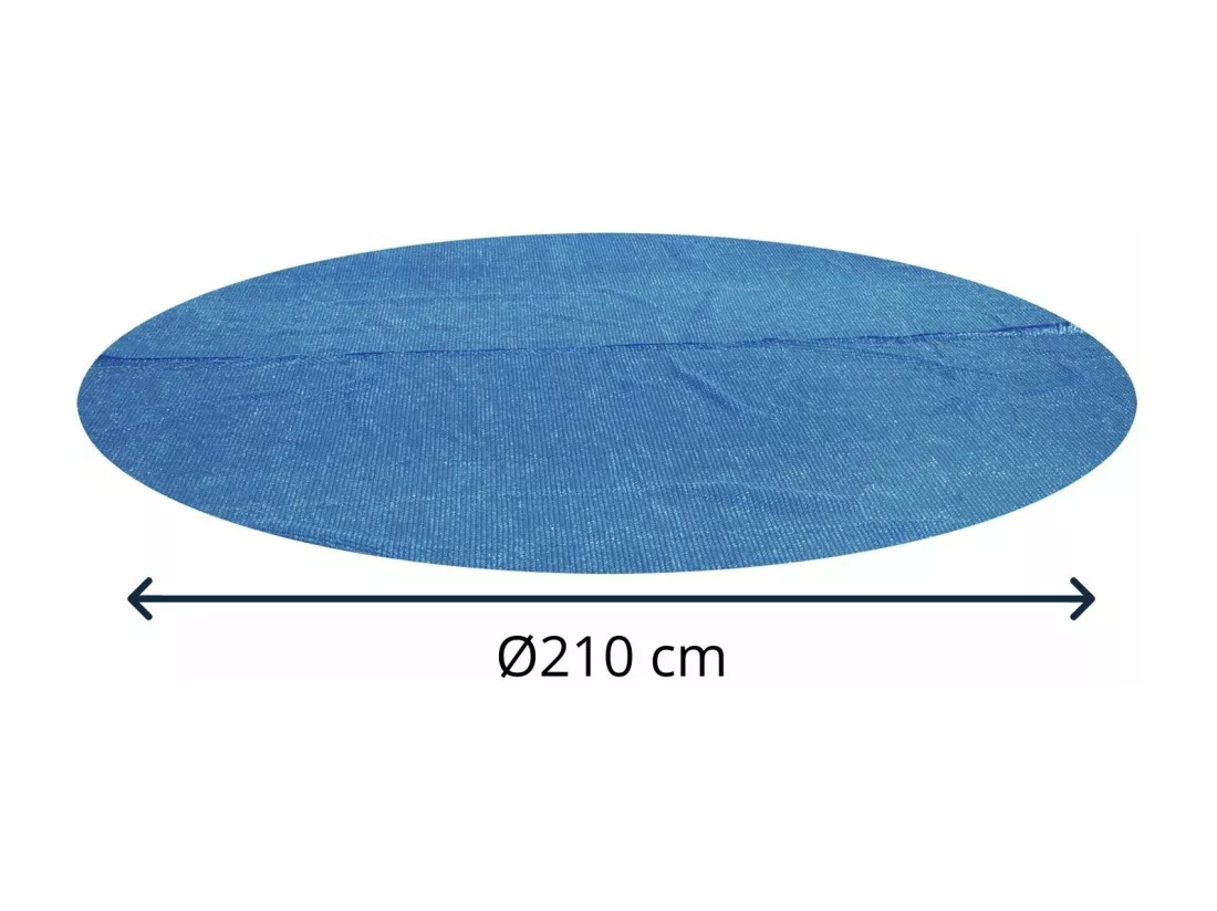 Bâche Solaire pour Piscine Hors-sol Bestway Ø210 cm Ronde