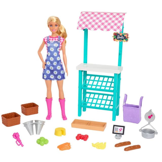 Barbie Farmers Market Playset