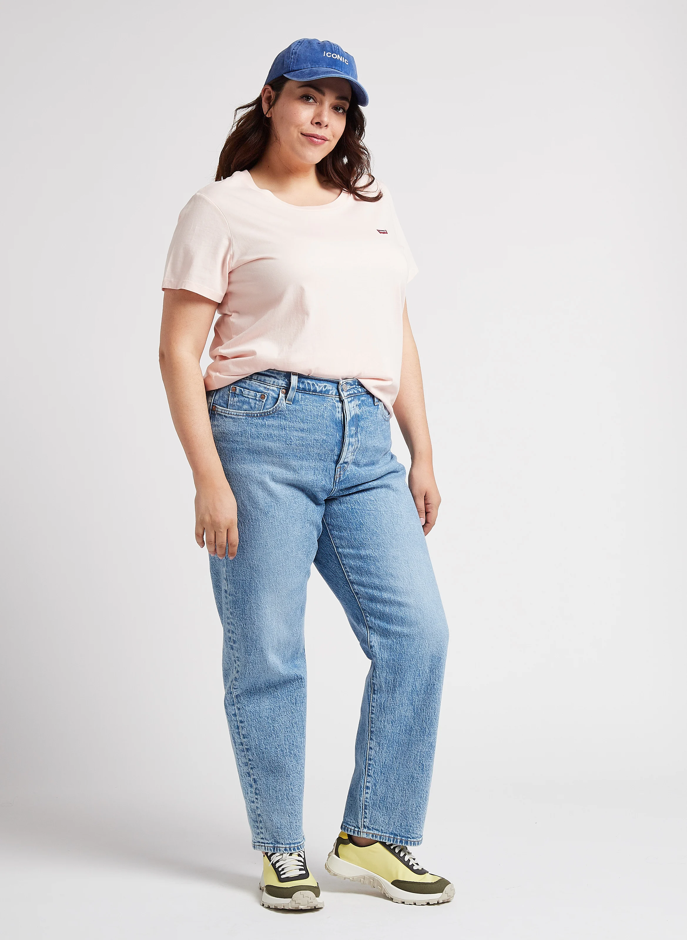 PL THE PERFECT TEE - Tee-shirt col rond en coton | Rouge