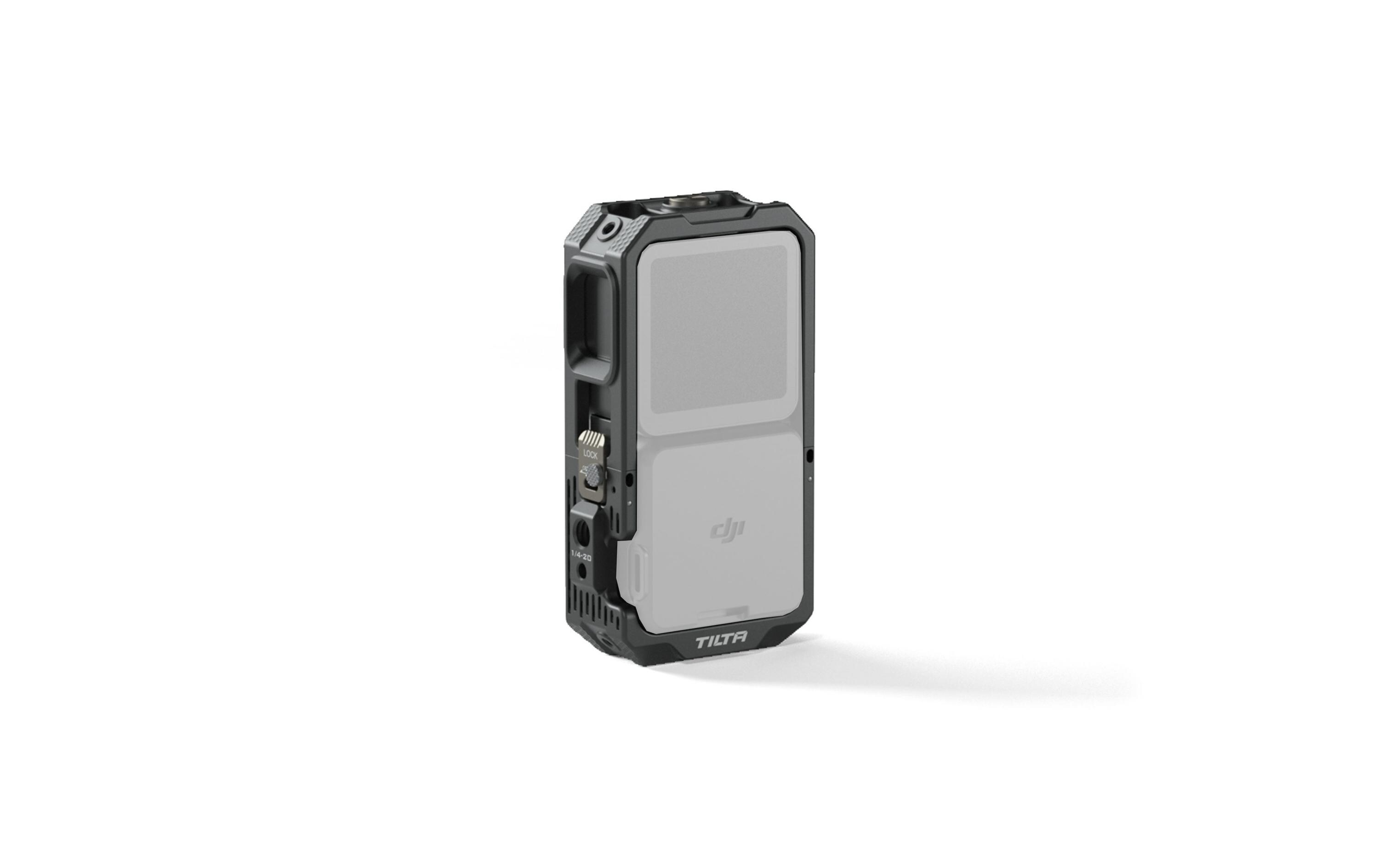Dual Camera Cage für DJI Action 2Bietet Schutzpanzerung und mehr Flexibilität bei der Montage von Zubehör