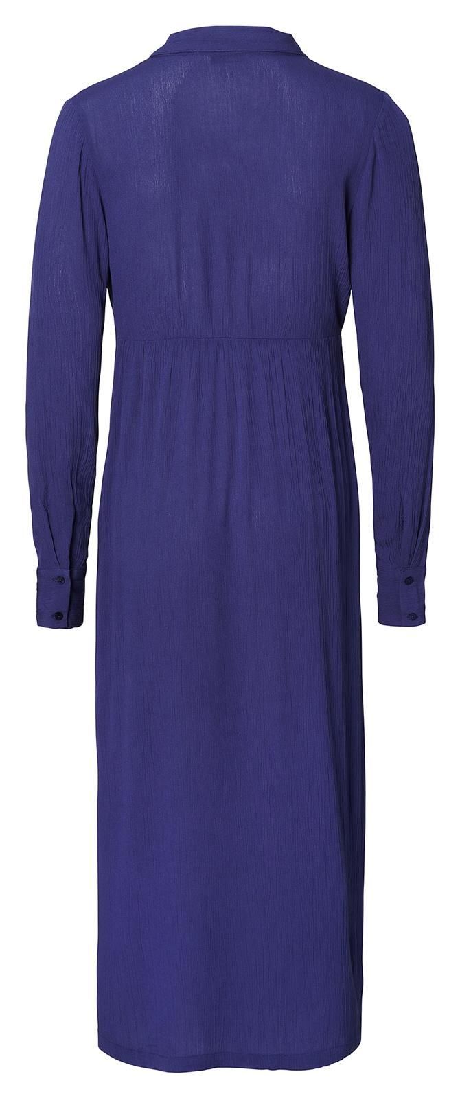 Noppies Maternity Jurk met voedingsfunctie Brevi - Skipper Blue