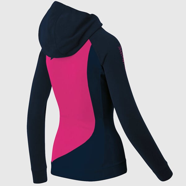 KARPOS PRAMPER HOODIE W FLEECE SKY CAPTAIN FUCHSIA PURPLE