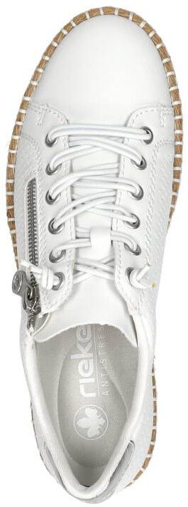 Rieker Veterschoenen Laag wit