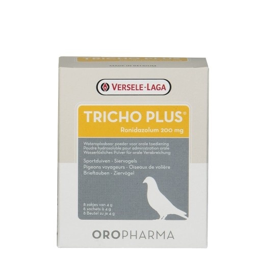Sachês Tricho Plus para pássaros