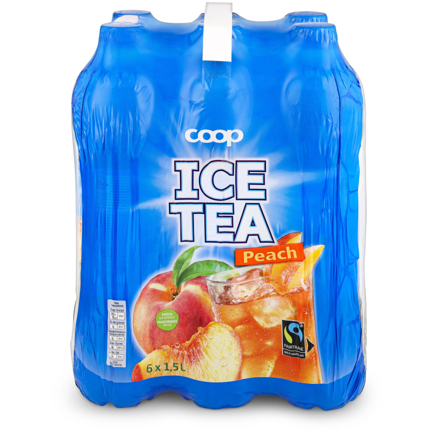 Fairtrade Ice Tea Peach 6x1,5l