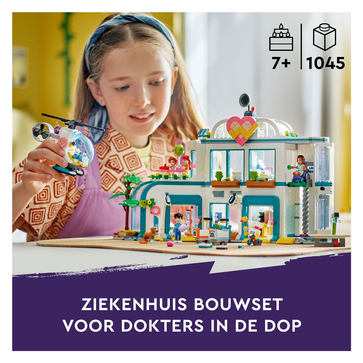 LEGO Friends 42621 Heartlake City Ziekenhuis