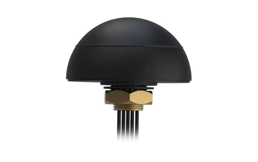 LTE-Antenne PR1KCL28 SMA 3 dBi RundstrahlCombo Quad Mobil/GNSS Dach SMA Antenne