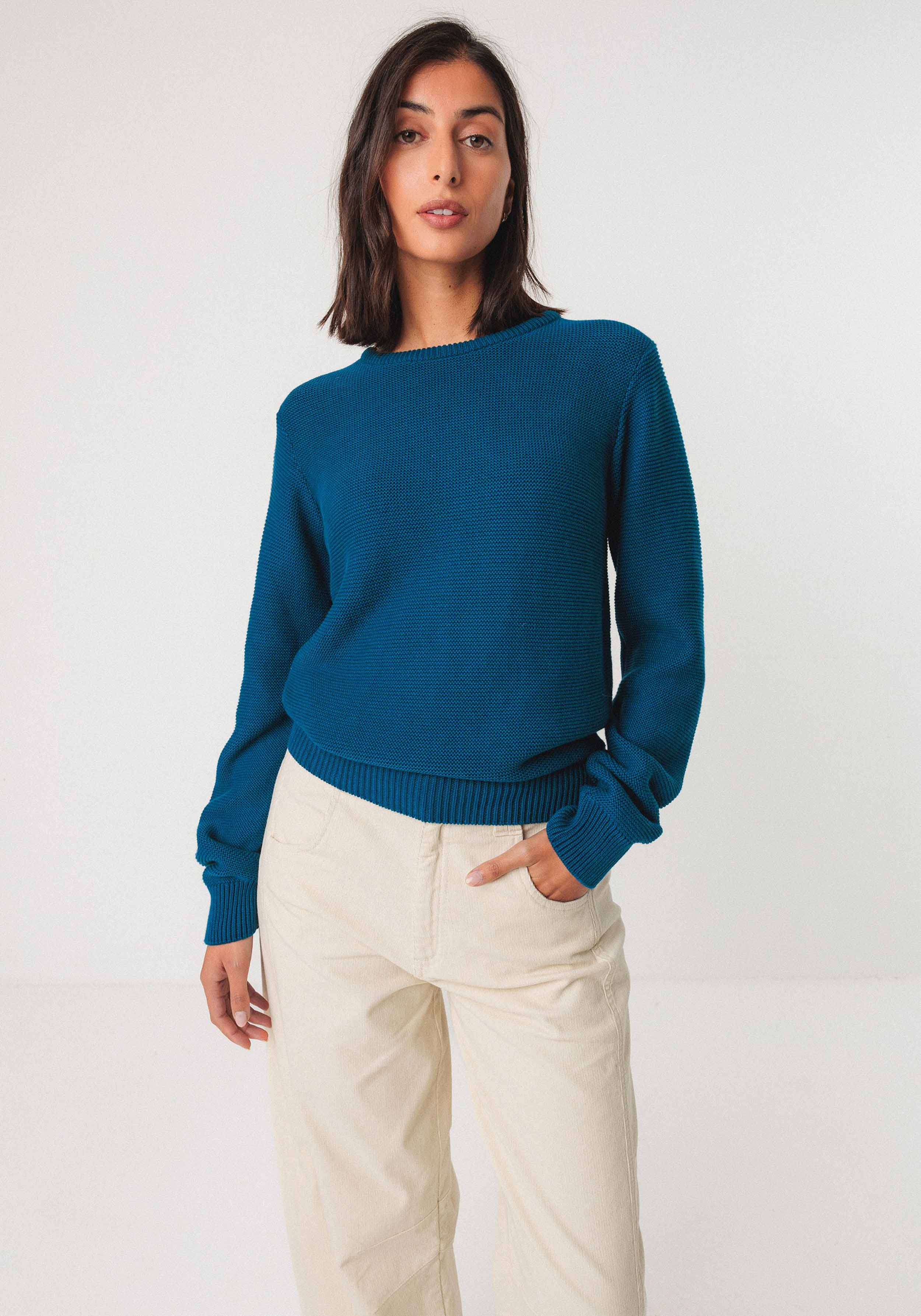 SKFK Pullover Iradi Oxford Blue