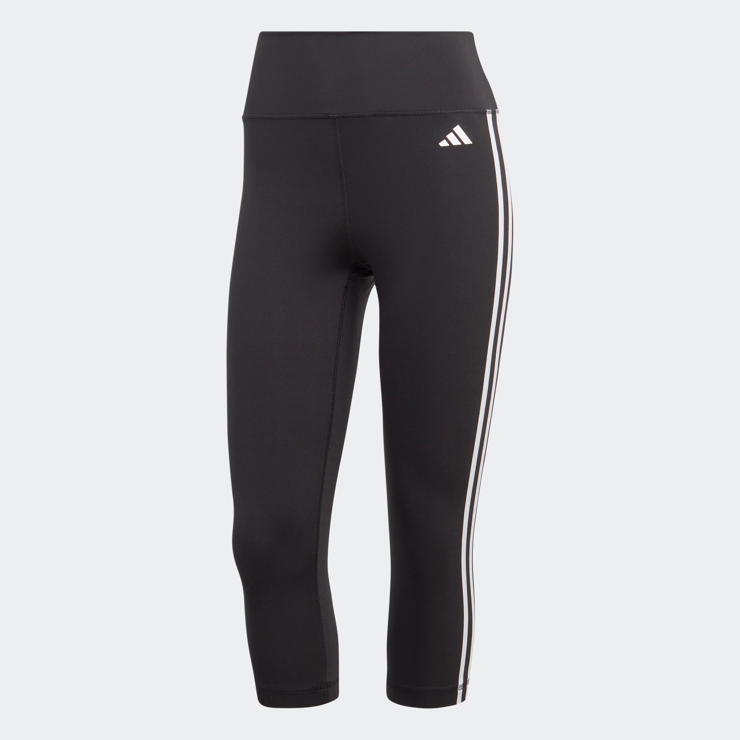 adidas Performance Trainingstights »TRAIN ESSENTIALS 3STREIFEN HIGHWAISTED 3/4«  Sportleggings, atmungsaktiv, schnell trocknend