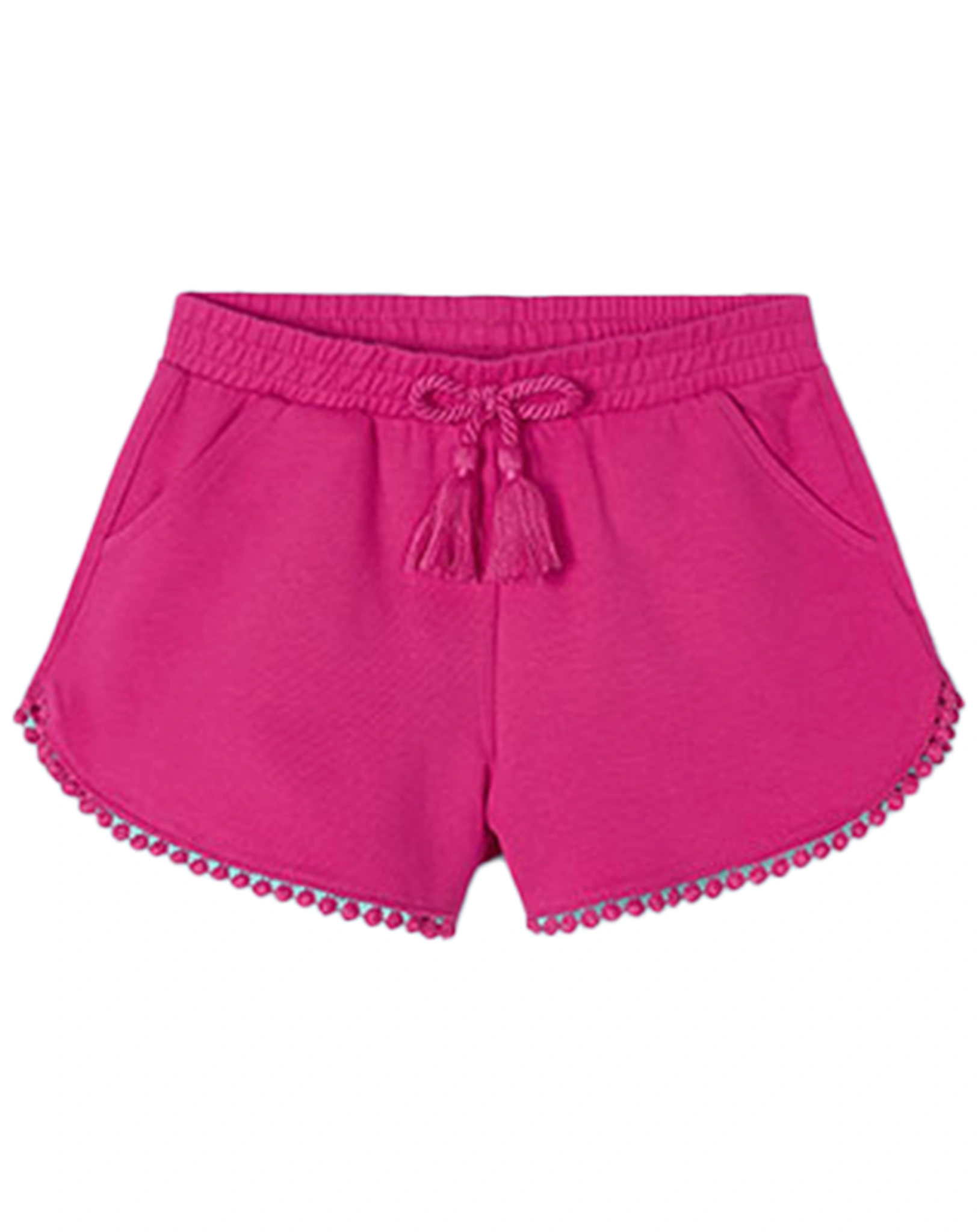 Shorts POMPOM in fuchsia