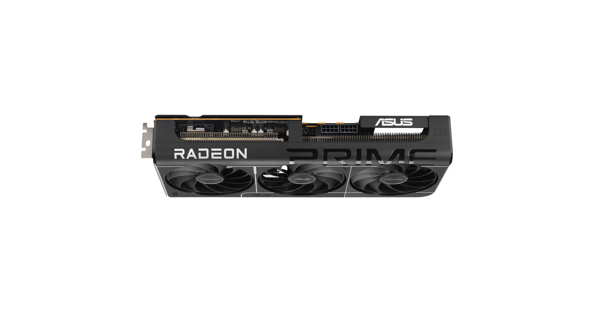ASUSPRIME Radeon RX 9070 EVO OC grafische kaart  (Grijs, 3x DisplayPort, 1x HDMI)
